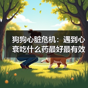 狗狗心脏危机：遇到心衰吃什么药最好最有效？