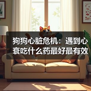 狗狗心脏危机：遇到心衰吃什么药最好最有效？（图4）