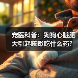 宠医科普：狗狗心脏肥大引起咳嗽吃什么药？（图3）