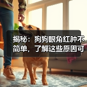 揭秘：狗狗眼角红肿不简单，了解这些原因可避免大麻烦！（图4）