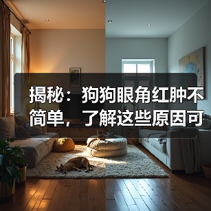 揭秘：狗狗眼角红肿不简单，了解这些原因可避免大麻烦！