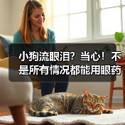 小狗流眼泪？当心！不是所有情况都能用眼药水解决（图2）