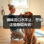 猫咪流口水不止，警惕这些隐藏疾病！