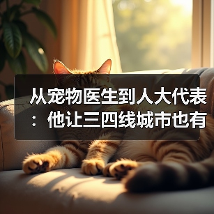从宠物医生到人大代表:他让三四线城市也有了高品质宠物医疗服务(图3) 从宠物医生到人大代表:他让三四线城市也有了高品质宠物医疗服务(图3)