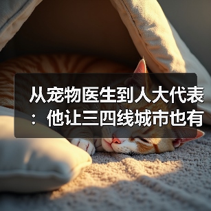 从宠物医生到人大代表:他让三四线城市也有了高品质宠物医疗服务(图4) 从宠物医生到人大代表:他让三四线城市也有了高品质宠物医疗服务(图4)