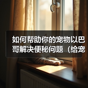 如何帮助你的宠物以巴哥解决便秘问题（给宠物以巴哥提供更健康的生活方式）