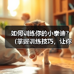 如何训练你的小泰迪?(掌握训练技巧,让你的宠物成为乖巧的小天使!)(图4) 如何训练你的小泰迪?(掌握训练技巧,让你的宠物成为乖巧的小天使!)(图4)