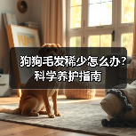 狗狗毛发稀少怎么办？科学养护指南（图3）