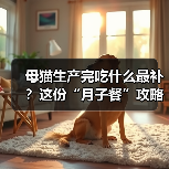 母猫生产完吃什么最补？这份“月子餐”攻略请收好！（图2）