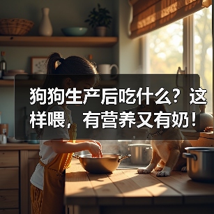 狗狗生产后吃什么？这样喂，有营养又有奶！（图3）