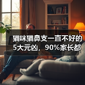 猫咪猫鼻支一直不好的5大元凶,90%家长都忽视了(图2) 猫咪猫鼻支一直不好的5大元凶,90%家长都忽视了(图2)