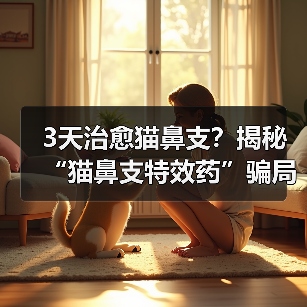 3天治愈猫鼻支?揭秘“猫鼻支特效药”骗局(图4) 3天治愈猫鼻支?揭秘“猫鼻支特效药”骗局(图4)