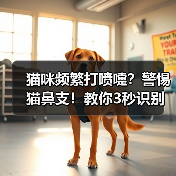 猫咪频繁打喷嚏？警惕猫鼻支！教你3秒识别早期信号（图3）