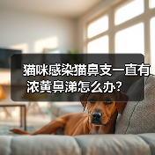 猫咪感染猫鼻支一直有浓黄鼻涕怎么办？（图4）