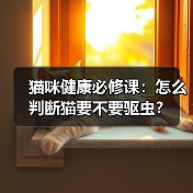 猫咪健康必修课:怎么判断猫要不要驱虫?(图3) 猫咪健康必修课:怎么判断猫要不要驱虫?(图3)