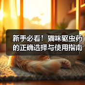 新手必看！猫咪驱虫药的正确选择与使用指南