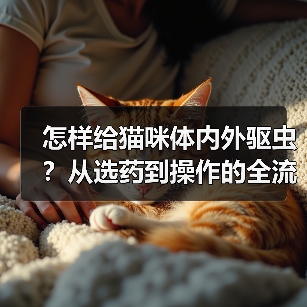 怎样给猫咪体内外驱虫？从选药到操作的全流程指南（图3）