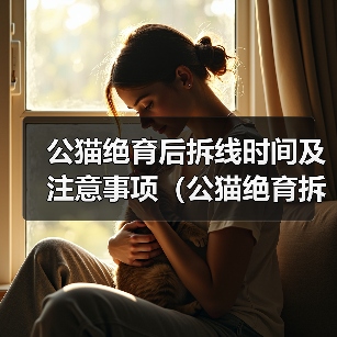 公猫绝育后拆线时间及注意事项（公猫绝育拆线时间及预防感染关键要素）（图2）
