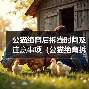公猫绝育后拆线时间及注意事项（公猫绝育拆线时间及预防感染关键要素）（图3）