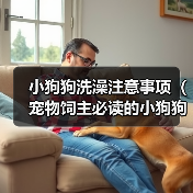 小狗狗洗澡注意事项（宠物饲主必读的小狗狗洗澡全攻略）
