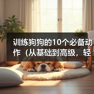 训练狗狗的10个必备动作（从基础到高级，轻松教会你的爱犬）（图4）