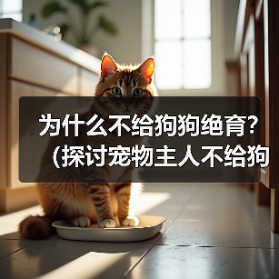 为什么不给狗狗绝育?(探讨宠物主人不给狗狗绝育的理由)(图4) 为什么不给狗狗绝育?(探讨宠物主人不给狗狗绝育的理由)(图4)