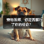 宠物医师,你是否履行了你的使命?(图4) 宠物医师,你是否履行了你的使命?(图4)