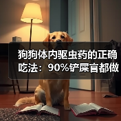 狗狗体内驱虫药的正确吃法：90%铲屎官都做错了！（图1）