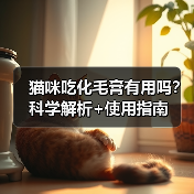 猫咪吃化毛膏有用吗？科学解析+使用指南（图1）
