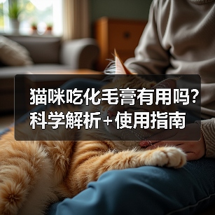 猫咪吃化毛膏有用吗？科学解析+使用指南（图4）