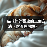猫咪体外驱虫的正确方法（附流程图解）（图2）