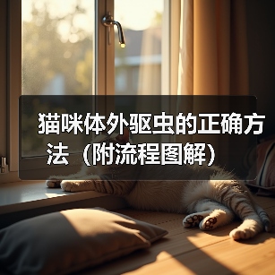 猫咪体外驱虫的正确方法（附流程图解）（图4）