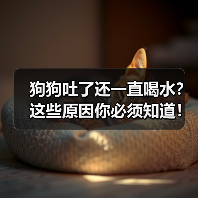 狗狗吐了还一直喝水？这些原因你必须知道！（图4）
