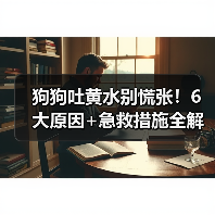 狗狗吐黄水别慌张！6大原因+急救措施全解（图2）