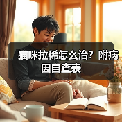 猫咪拉稀怎么治？附病因自查表（图1）