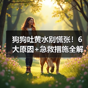 狗狗吐黄水别慌张！6大原因+急救措施全解（图1）