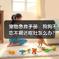 宠物急救手册:狗狗不吃不喝还呕吐怎么办?(图1) 宠物急救手册:狗狗不吃不喝还呕吐怎么办?(图1)