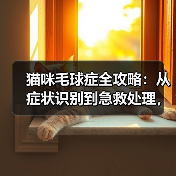 猫咪毛球症全攻略：从症状识别到急救处理，养猫必看！（图1）