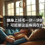 猫身上掉毛一块一块的？可能是这些疾病在作祟！（图3）
