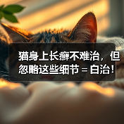 猫身上长癣不难治，但忽略这些细节＝白治！（图4）