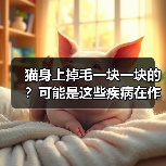 猫身上掉毛一块一块的？可能是这些疾病在作祟！（图2）