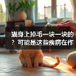 猫身上掉毛一块一块的？可能是这些疾病在作祟！（图4）