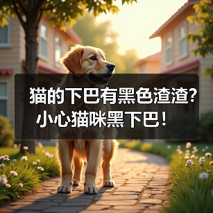 猫的下巴有黑色渣渣？小心猫咪黑下巴！（图2）