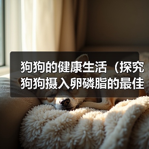 狗狗的健康生活（探究狗狗摄入卵磷脂的最佳时机，让你的宠物更健康！）（图4）