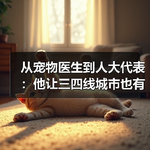 从宠物医生到人大代表:他让三四线城市也有了高品质宠物医疗服务(图3) 从宠物医生到人大代表:他让三四线城市也有了高品质宠物医疗服务(图3)