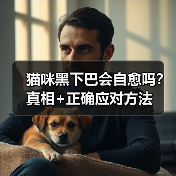 猫咪黑下巴会自愈吗？真相+正确应对方法（图1）