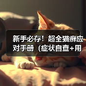 新手必存！超全猫癣应对手册（症状自查+用药指南）（图4）