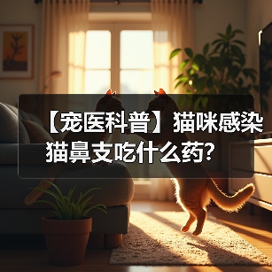 【宠医科普】猫咪感染猫鼻支吃什么药?(图1) 【宠医科普】猫咪感染猫鼻支吃什么药?(图1)