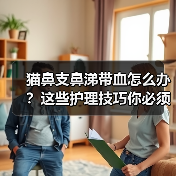 猫鼻支鼻涕带血怎么办？这些护理技巧你必须知道！（图4）