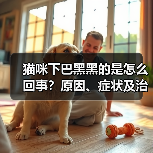 猫咪下巴黑黑的是怎么回事？原因、症状及治疗全解析！（图2）